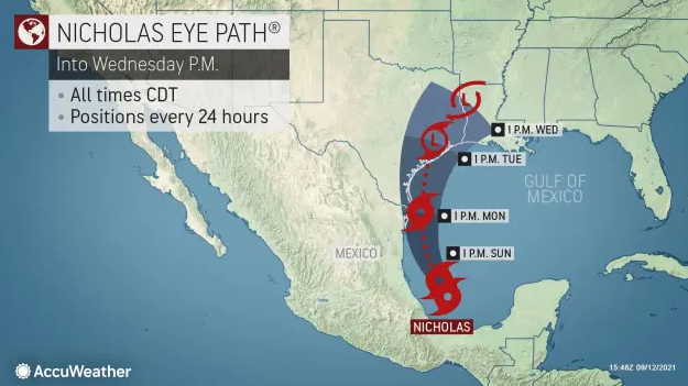 Tropical Storm Nicholas